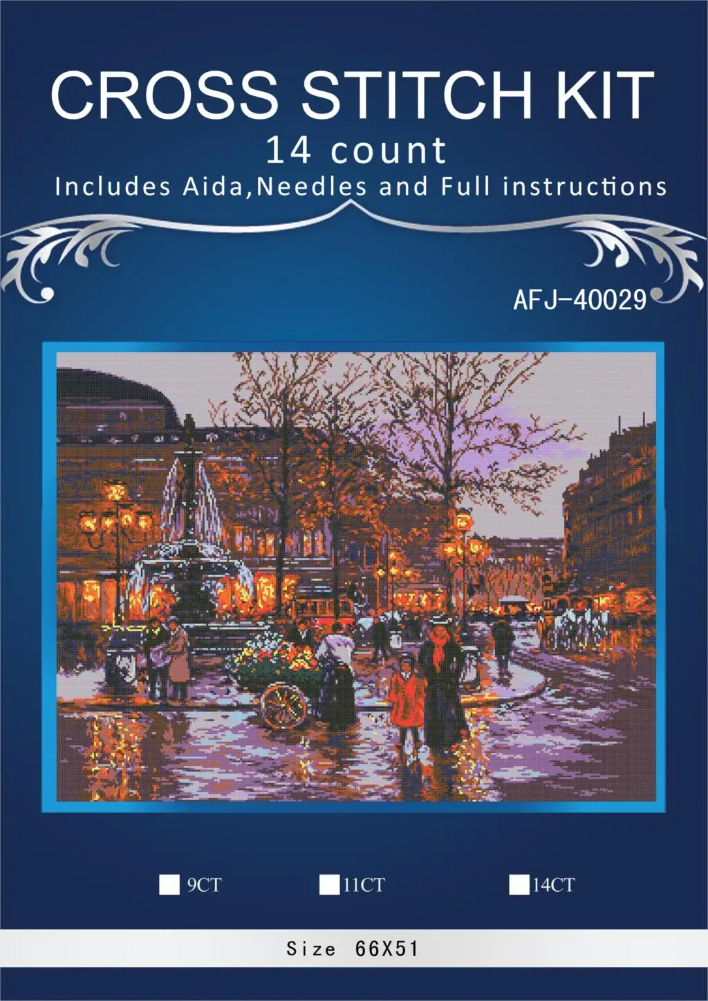 11/14/16/18/27 Cross stitch Set Lovely Counted Cross Stitch Kit Walking in street embroidery dim DMC ANCHOR
11/14/16/18/27 Cross stitch Set Lovely Counted Cross Stitch Kit Walking in street embroidery dim DMC ANCHOR