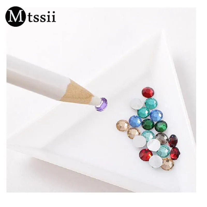Mtssii Wax Dotting Pen Nail Art Rhinestones Gems Picking Crystal Tools Pencil Pen Easily Pick Up Pen DIY Manicure Accessories
Mtssii Wax Dotting Pen Nail Art Rhinestones Gems Picking Crystal Tools Pencil Pen Easily Pick Up Pen DIY Manicure Accessories
