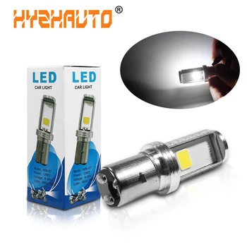 

HYZHAUTO 1Pcs H6 BA20D LED Motorcycle Headlight High Power COB Bulb For LED Motor bike Scooter Headlamp Hi/Lo Beam 12W 1000LM