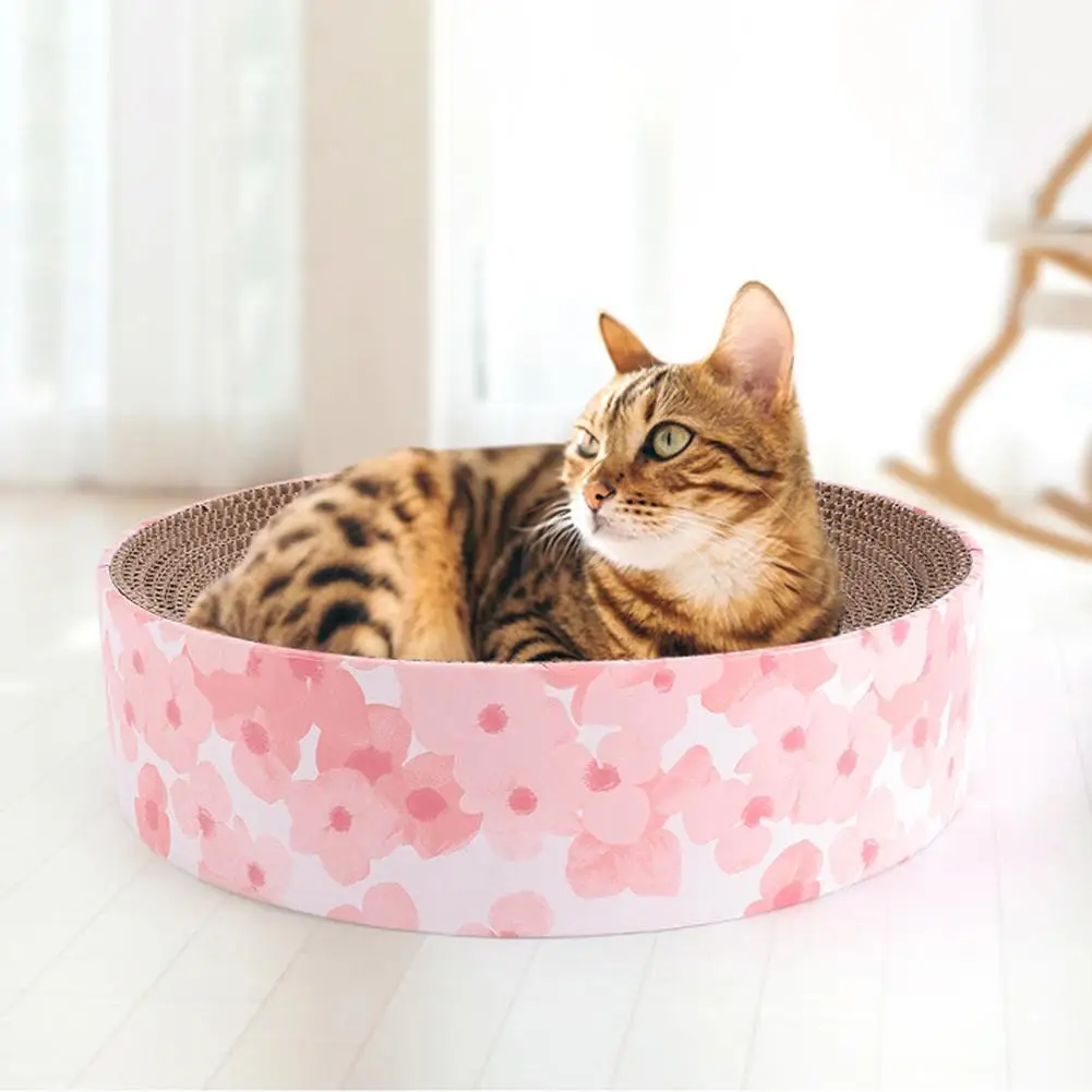 Cat Bed Pet Nest Cat Toy Large Bowl-Shaped Cat Bed Cat Sofa Customized Corrugated Paper Cat Scratch Board Pet Supplies New
Cat Bed Pet Nest Cat Toy Large Bowl-Shaped Cat Bed Cat Sofa Customized Corrugated Paper Cat Scratch Board Pet Supplies New