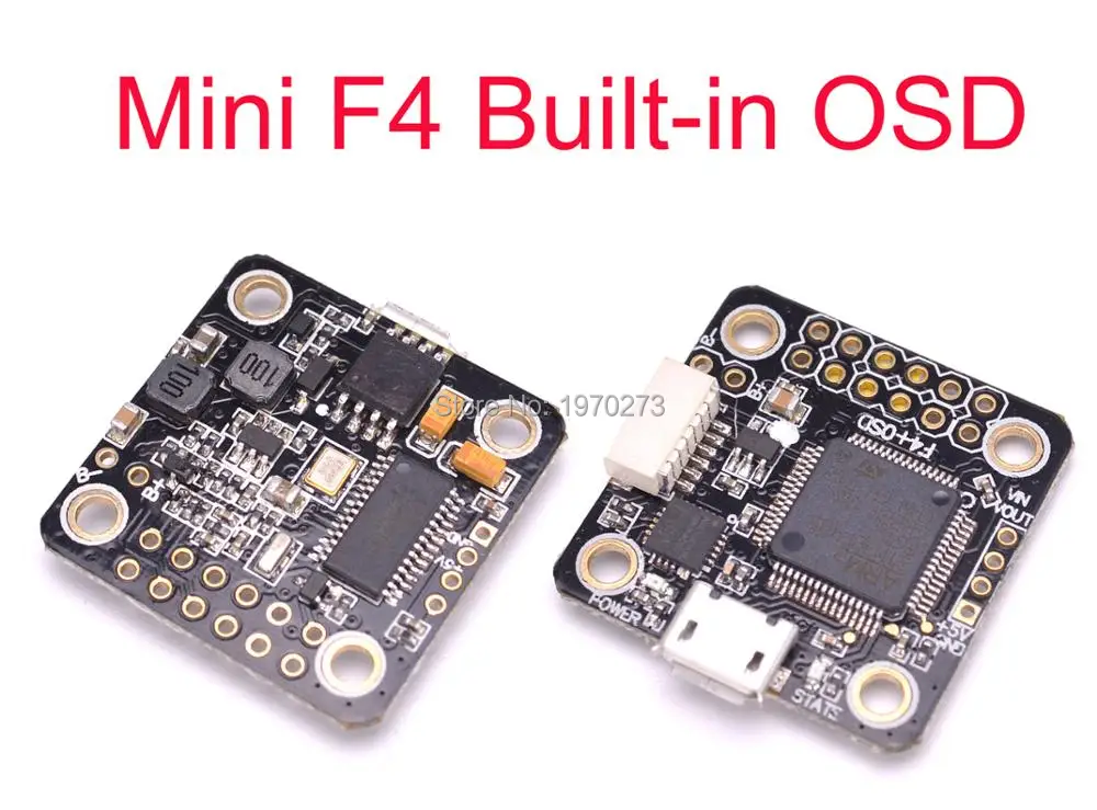 F4 Mini Flight Controller Board Built-in OSD 5V/1A 2-4S For mini F4 flytower RC Multicopter Quadcopter
F4 Mini Flight Controller Board Built-in OSD 5V/1A 2-4S For mini F4 flytower RC Multicopter Quadcopter