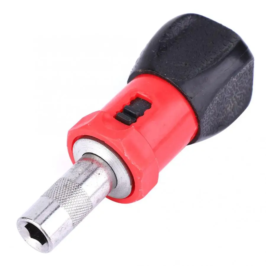 1Pcs Multifunctional 6.35mm Hex Plastic Handle CW/CCW Ratchet Screwdriver Tool Handle Ratchet Socket Mini Screwdriver
1Pcs Multifunctional 6.35mm Hex Plastic Handle CW/CCW Ratchet Screwdriver Tool Handle Ratchet Socket Mini Screwdriver