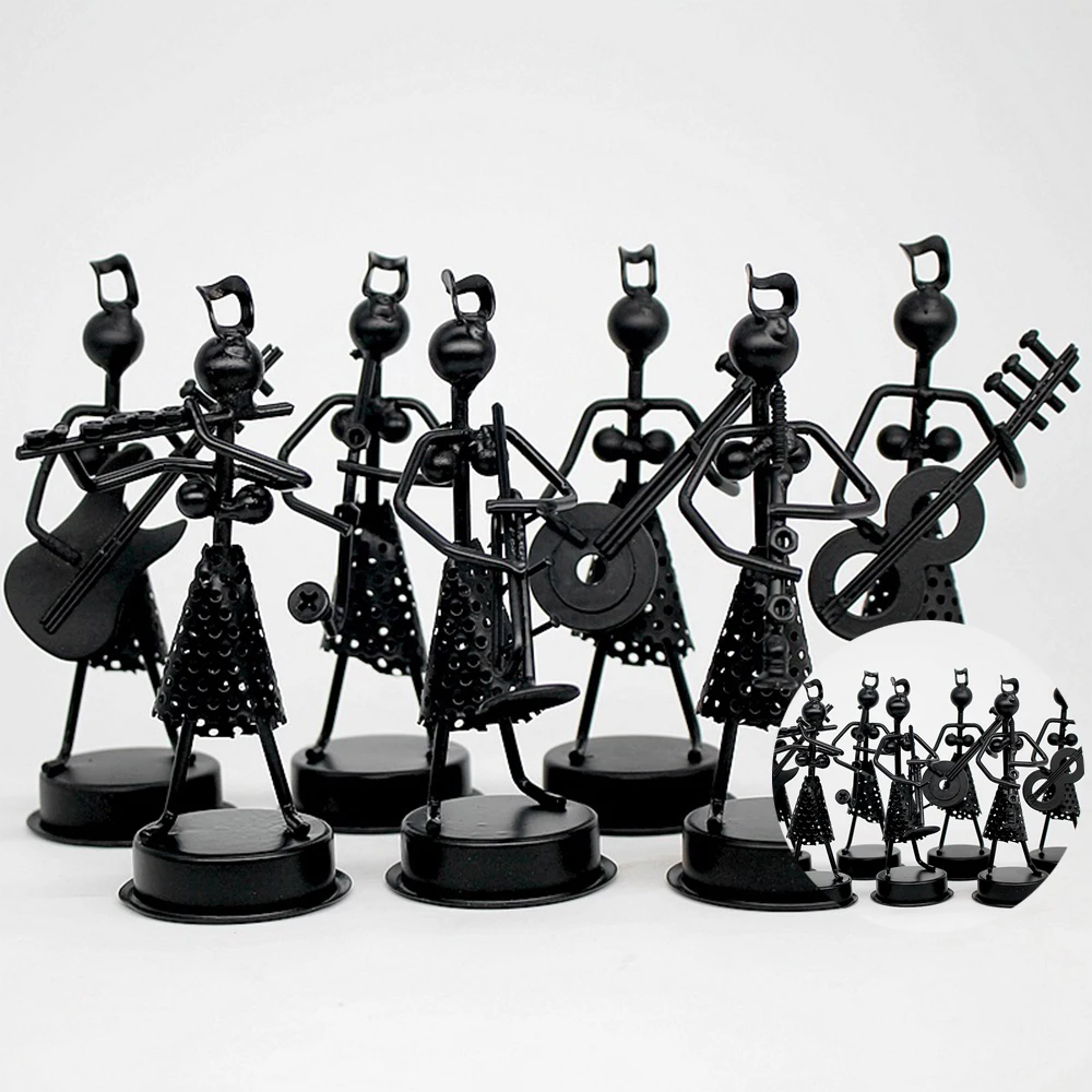 Musicians Figurines Arts Craft Decorations Send Randomly Mini Iron Music Band Model Miniature
Musicians Figurines Arts Craft Decorations Send Randomly Mini Iron Music Band Model Miniature