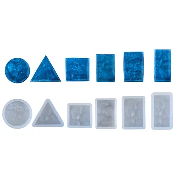 SNASAN 6PCS water ripple pendant Silicone Mold Resin Silicone Mould handmade DIY tool Jewelry Making epoxy resin molds
SNASAN 6PCS water ripple pendant Silicone Mold Resin Silicone Mould handmade DIY tool Jewelry Making epoxy resin molds