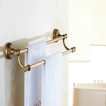 Antique Brass Bathroom Accessory Wall Mounted Double Towel Bar Towel Rail Rack Holder Bathroom Fitting aba483
Antique Brass Bathroom Accessory Wall Mounted Double Towel Bar Towel Rail Rack Holder Bathroom Fitting aba483