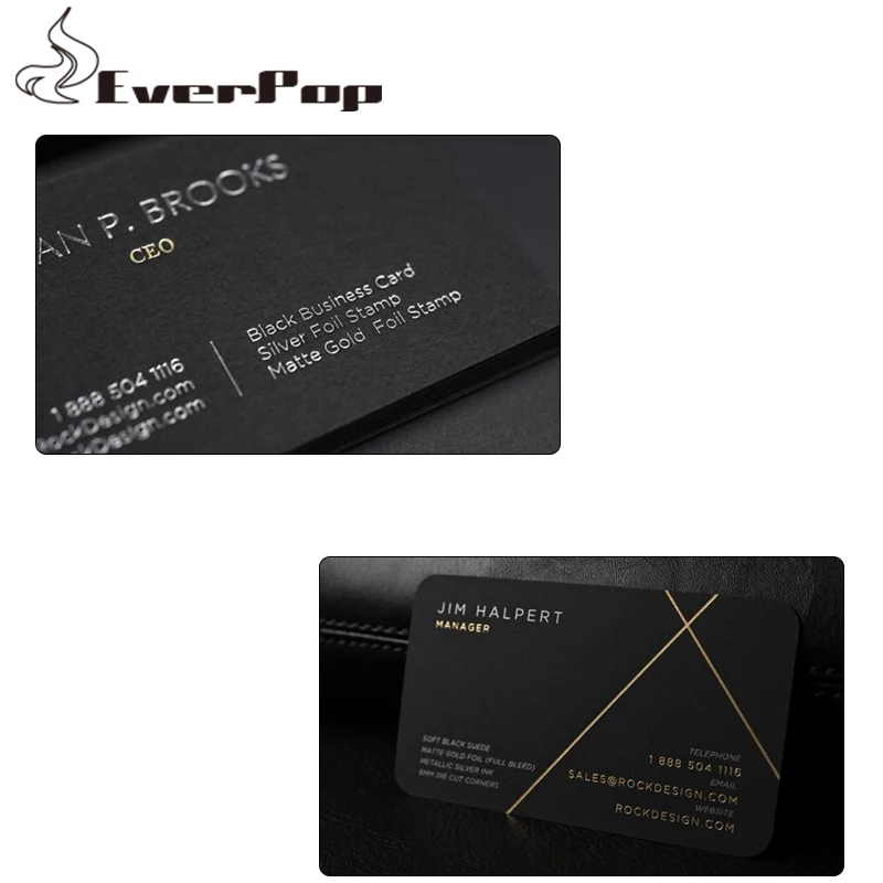 100pcs Lot Custom 500gsm Black Card Business Cards Double Side Printing Stamping Design
100pcs Lot Custom 500gsm Black Card Business Cards Double Side Printing Stamping Design