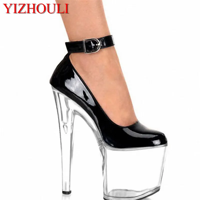 Sexy Ankle Strap Platform Women Ultra 20cm Super High Heel Shoes, Pole Dance / Modle Shoes, Wedding / Party Shoes /Crystal Shoes
Sexy Ankle Strap Platform Women Ultra 20cm Super High Heel Shoes, Pole Dance / Modle Shoes, Wedding / Party Shoes /Crystal Shoes
