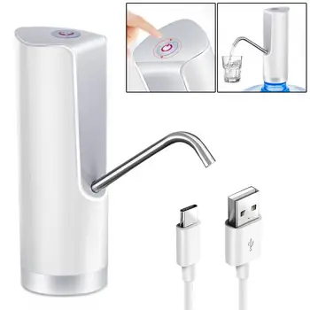 Portable Touch-tone Rechargeable Wireless Electric Dispenser Water Pump with USB Cable for 4.5L - 18.9L Barrelled Water
Portable Touch-tone Rechargeable Wireless Electric Dispenser Water Pump with USB Cable for 4.5L - 18.9L Barrelled Water