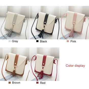 Woman Messenger Crossbody Bag PU Leather Tassels Phone Pouch Handbag Casual Shoulder Bags Best Sale-WT
Woman Messenger Crossbody Bag PU Leather Tassels Phone Pouch Handbag Casual Shoulder Bags Best Sale-WT