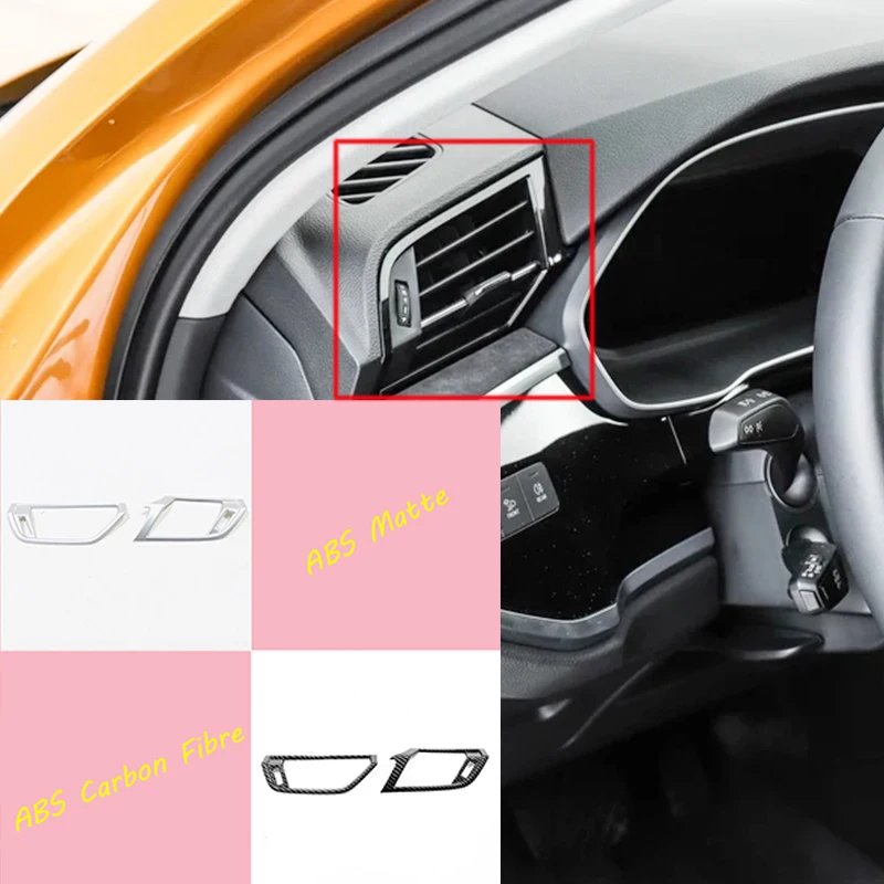 ABS Matte/Carbon fibre For Audi Q3 2019 2020 high-quality Car left and right air outlet Cover Trim Car Styling Accessories 2pcs
ABS Matte/Carbon fibre For Audi Q3 2019 2020 high-quality Car left and right air outlet Cover Trim Car Styling Accessories 2pcs