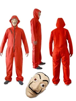 Money Heist The House of Paper La Casa De Papel Cosplay Salvador Dali Halloween Costumes Men Adult Carnival Kids Children Boys
Money Heist The House of Paper La Casa De Papel Cosplay Salvador Dali Halloween Costumes Men Adult Carnival Kids Children Boys