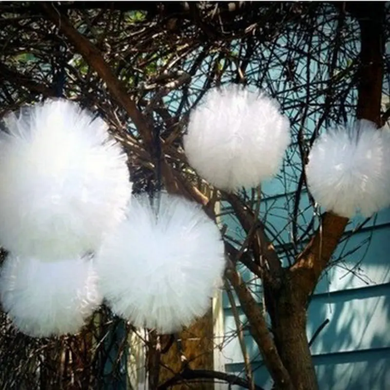 8 inch 20cm Wedding decoration gauze ball European bouquet photo background marriage room birthday new year party decoration (1)