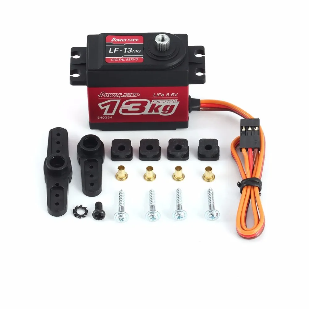 LF-13MG 65g 6.6V Digital Metal Gear Servo 13kg Steering Servo for 1/10 1/8 RC On-road Car Crawler Buggy Boat Drop Shipping
LF-13MG 65g 6.6V Digital Metal Gear Servo 13kg Steering Servo for 1/10 1/8 RC On-road Car Crawler Buggy Boat Drop Shipping
