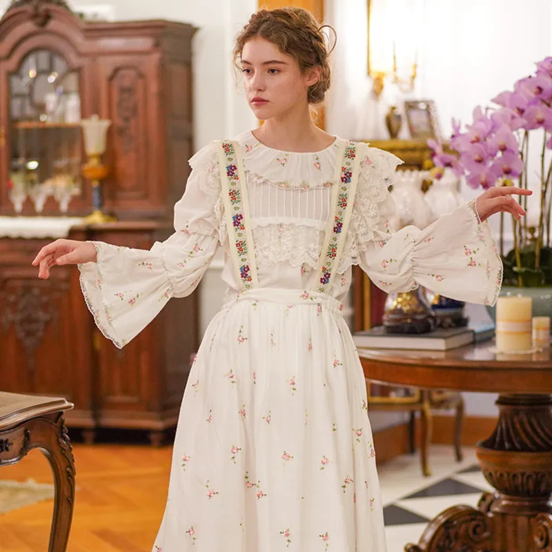 Spring Summer Women Elegant Mori Girls Exquisite Floral Embroidery Cotton Shirt Ladies Sweet Lace Patchwork White Short Shirt
Spring Summer Women Elegant Mori Girls Exquisite Floral Embroidery Cotton Shirt Ladies Sweet Lace Patchwork White Short Shirt