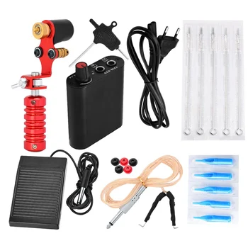 10Pcs Complete Tattoo Machine Kit Set Tattoo Machine Needles Power Supply Foot Pedal Tattoo Footswitch Tattoo Beginner Kits
10Pcs Complete Tattoo Machine Kit Set Tattoo Machine Needles Power Supply Foot Pedal Tattoo Footswitch Tattoo Beginner Kits