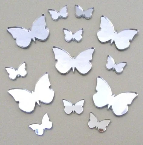 Butterfly mirror sticker , garment scrapbooking DIY accessory, mix size small butterfly mirror sitcker , 50pcs /lot
Butterfly mirror sticker , garment scrapbooking DIY accessory, mix size small butterfly mirror sitcker , 50pcs /lot