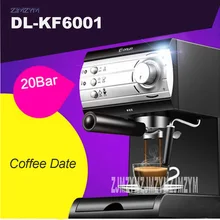 New Arrival DL-KF6001 coffee machine home business Italian semi-automatic steam milk foam instant Coffee machine 220V 850W Hot
New Arrival DL-KF6001 coffee machine home business Italian semi-automatic steam milk foam instant Coffee machine 220V 850W Hot