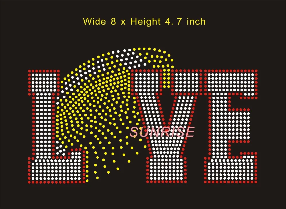 20pcs Love Football customized design hot fix motif, iron on transfer motif, hot fix rhinestone motif High quality
20pcs Love Football customized design hot fix motif, iron on transfer motif, hot fix rhinestone motif High quality