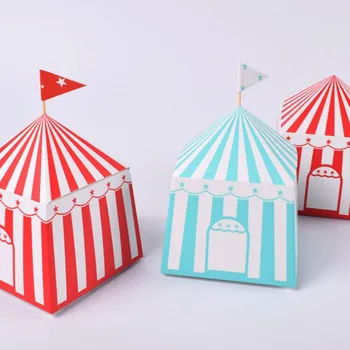 20pcs Red bule Striped Candy Box Circus Party Supplies Cartoon House Kids Birthday Party Decorations Favors Packaging Gift Box
20pcs Red bule Striped Candy Box Circus Party Supplies Cartoon House Kids Birthday Party Decorations Favors Packaging Gift Box