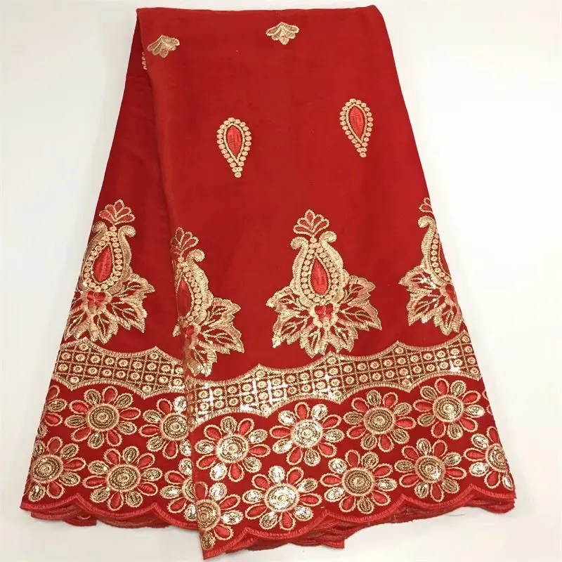 Velvet lace fabric gold sequin fabric african lace fabric swiss voile lace high quality tissu dentelle nigeria 5yard/setY501-
Velvet lace fabric gold sequin fabric african lace fabric swiss voile lace high quality tissu dentelle nigeria 5yard/setY501-
