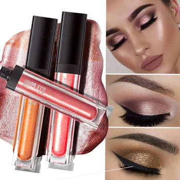 1 Pc Liquid Eyeshadow Glitter Eye Shadow Pen Waterproof Long Lasting Shimmer Shine metallic Liner Party Eye Makeup
1 Pc Liquid Eyeshadow Glitter Eye Shadow Pen Waterproof Long Lasting Shimmer Shine metallic Liner Party Eye Makeup