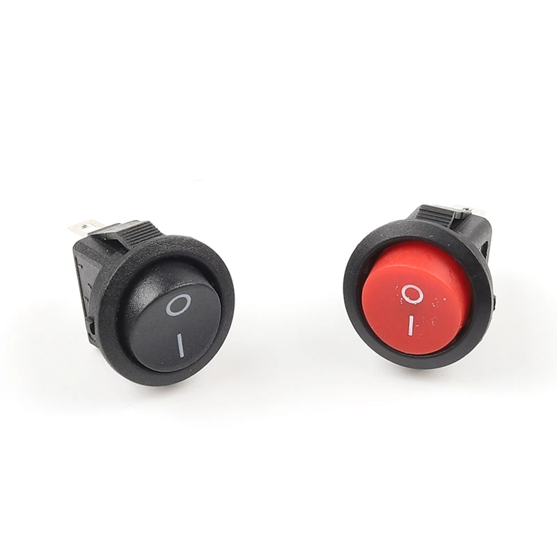 5PCS KCD1 Round Switch Black 2 Pin 2 Position ON-OFF Rocker Boat Switch 3A/250VAC 16.5 Diameter Mini Button Switch DIY YOU
5PCS KCD1 Round Switch Black 2 Pin 2 Position ON-OFF Rocker Boat Switch 3A/250VAC 16.5 Diameter Mini Button Switch DIY YOU