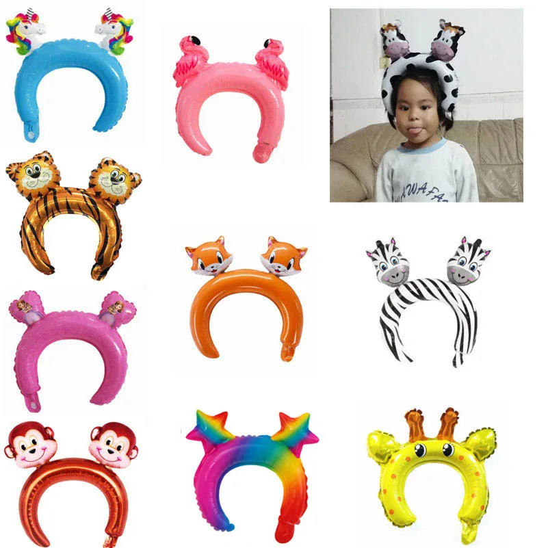 100pcs/lot cute lovely three dimensional cartoon animal head band balloons New net red ballon hoop push sweep yard small gifts
100pcs/lot cute lovely three dimensional cartoon animal head band balloons New net red ballon hoop push sweep yard small gifts