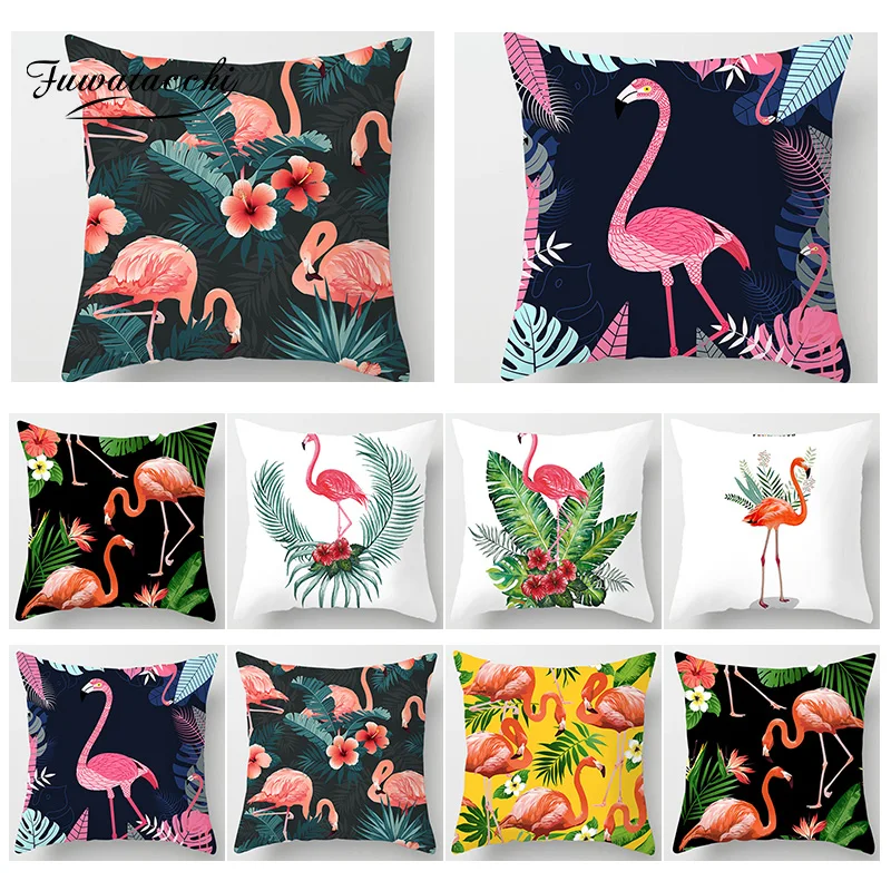 Fuwatacchi Flamingo Decorative Cushion Cover Animal Printed Throw Pillow Cover Sofa Car Living Room Home Decoration Pillow Case
Fuwatacchi Flamingo Decorative Cushion Cover Animal Printed Throw Pillow Cover Sofa Car Living Room Home Decoration Pillow Case