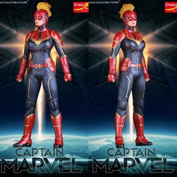 Crazy Toys Movie Marvel the Avengers Carol Danvers PVC Action Figure Captain Marvel Collectible Model doll Toy kids gift
Crazy Toys Movie Marvel the Avengers Carol Danvers PVC Action Figure Captain Marvel Collectible Model doll Toy kids gift