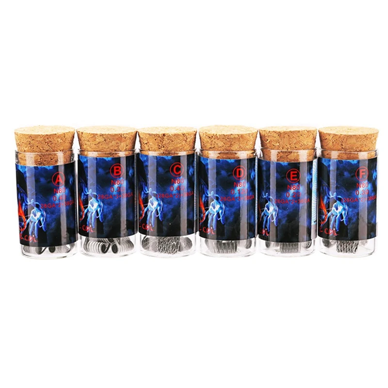 Original Demon Killer N80 Flame Coil Prebuilt Coil Head For DIY Atomizer RDA RBA RTA RDTA Electronic Cigarette Vape Tank Wire
Original Demon Killer N80 Flame Coil Prebuilt Coil Head For DIY Atomizer RDA RBA RTA RDTA Electronic Cigarette Vape Tank Wire