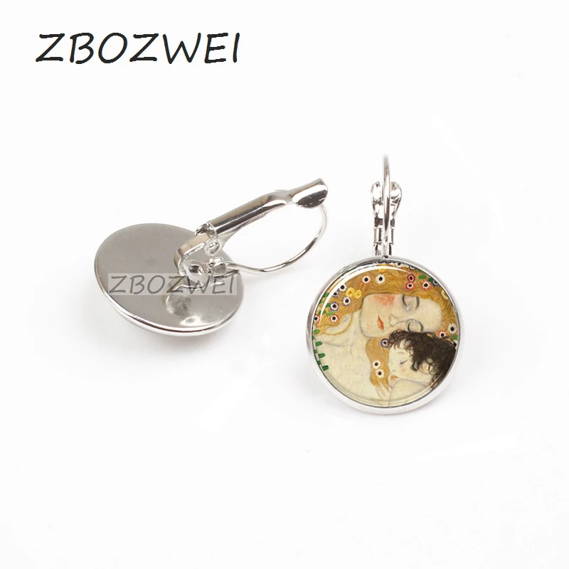 ZBOZWEI 2018 Mother and Child by Gustav Klimt earring Fashion Art earring Bronze Vintage earring Women Jewelry Best Friend Gift
ZBOZWEI 2018 Mother and Child by Gustav Klimt earring Fashion Art earring Bronze Vintage earring Women Jewelry Best Friend Gift