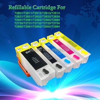XIMO T2730 - T2734 Empty Refillable Ink Cartridge T273XL With ARC Chip Use For EPSON XP-600 XP-700 XP-800 XP600 XP700 XP800
XIMO T2730 - T2734 Empty Refillable Ink Cartridge T273XL With ARC Chip Use For EPSON XP-600 XP-700 XP-800 XP600 XP700 XP800