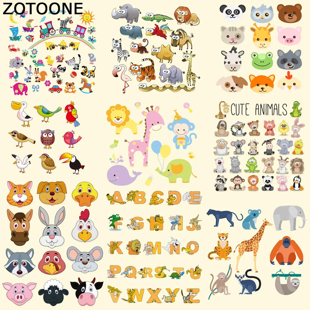 ZOTOONE Cute Animal Iron On Transfer Patches For Clothes Easy Irons Parches Ropa 2018 New T-Shirt Diy Heat Transfer Parches E
ZOTOONE Cute Animal Iron On Transfer Patches For Clothes Easy Irons Parches Ropa 2018 New T-Shirt Diy Heat Transfer Parches E
