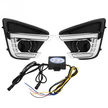 1 Pair DC 12V Car Daytime Running Light Turn Signal DRL LED Fog Lights Lamp Cover for Mazda CX-5 2011-2016
1 Pair DC 12V Car Daytime Running Light Turn Signal DRL LED Fog Lights Lamp Cover for Mazda CX-5 2011-2016