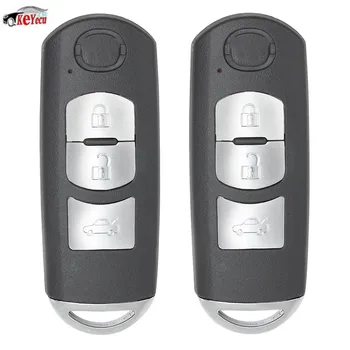 KEYECU 2 Pcs/lot New Replacement Smart Remote Key Fob 3 Button 315MHz ID83 Chip for Mazda SKE13E-01 CMIIT ID: 2011DJ5486
KEYECU 2 Pcs/lot New Replacement Smart Remote Key Fob 3 Button 315MHz ID83 Chip for Mazda SKE13E-01 CMIIT ID: 2011DJ5486