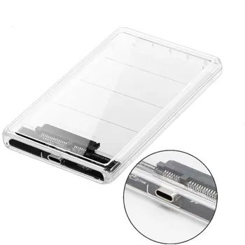 CY 10pcs/lot USB-C Type-C to 2.5 Inch SATA SSD HDD External Enclosure Transparent for Laptop & PC
CY 10pcs/lot USB-C Type-C to 2.5 Inch SATA SSD HDD External Enclosure Transparent for Laptop & PC