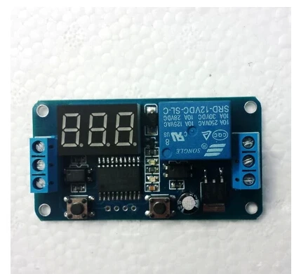 Free Shipping!!! 12V relay module LED digital tube digital display time adjustable external trigger delay module sensor
Free Shipping!!! 12V relay module LED digital tube digital display time adjustable external trigger delay module sensor