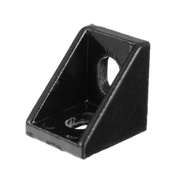 AJ20 20x20mm 10Pcs Black Aluminium Angle Corner Joint L Shape Right Angle Joint Bracket
AJ20 20x20mm 10Pcs Black Aluminium Angle Corner Joint L Shape Right Angle Joint Bracket