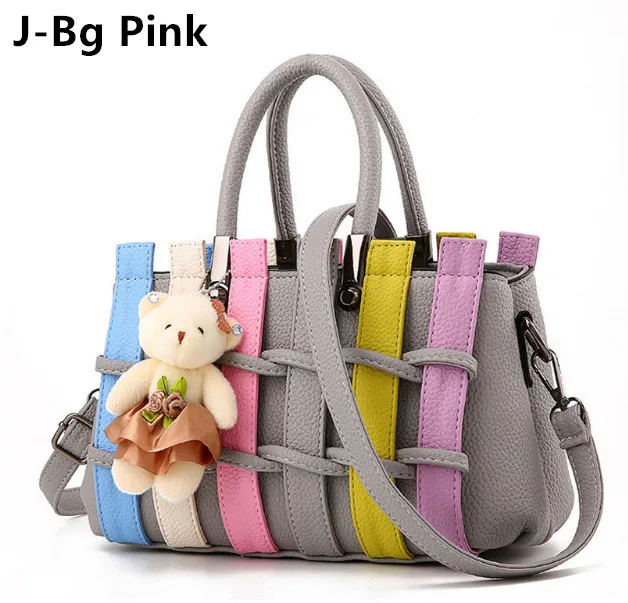 +Bear pendant Women's handbag female sweet gentlewomen fashion embossed women's handbag one shoulder cross-body Woven hollow
+Bear pendant Women's handbag female sweet gentlewomen fashion embossed women's handbag one shoulder cross-body Woven hollow