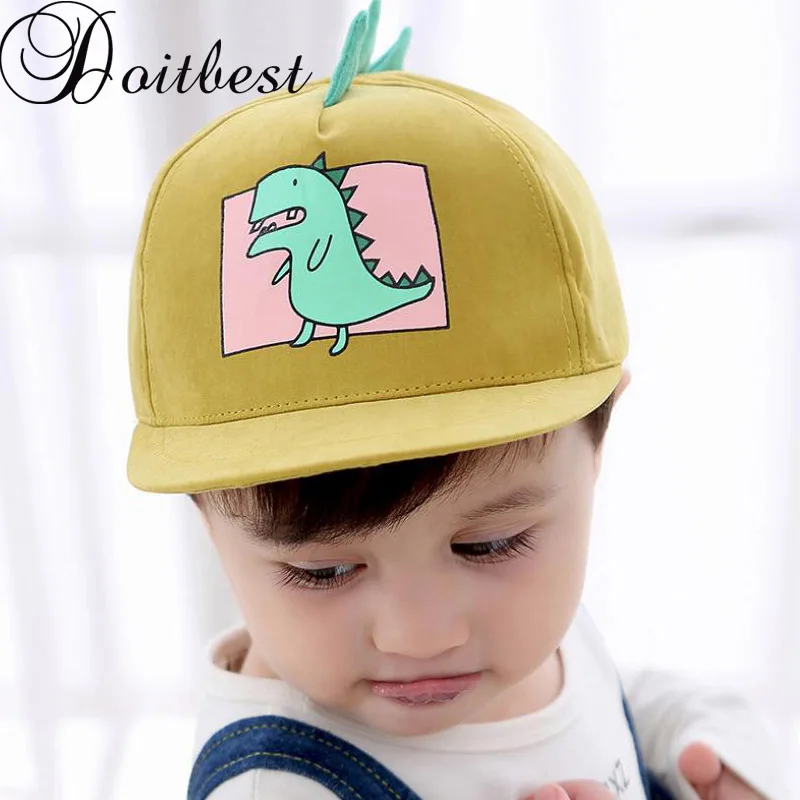 Doitbest 1 to 4 Years old Spring Children Baseball Cap Boys Girls cartoon Dinosaur Snapback adjustable baby Kids Hip Hop Sun cap
Doitbest 1 to 4 Years old Spring Children Baseball Cap Boys Girls cartoon Dinosaur Snapback adjustable baby Kids Hip Hop Sun cap