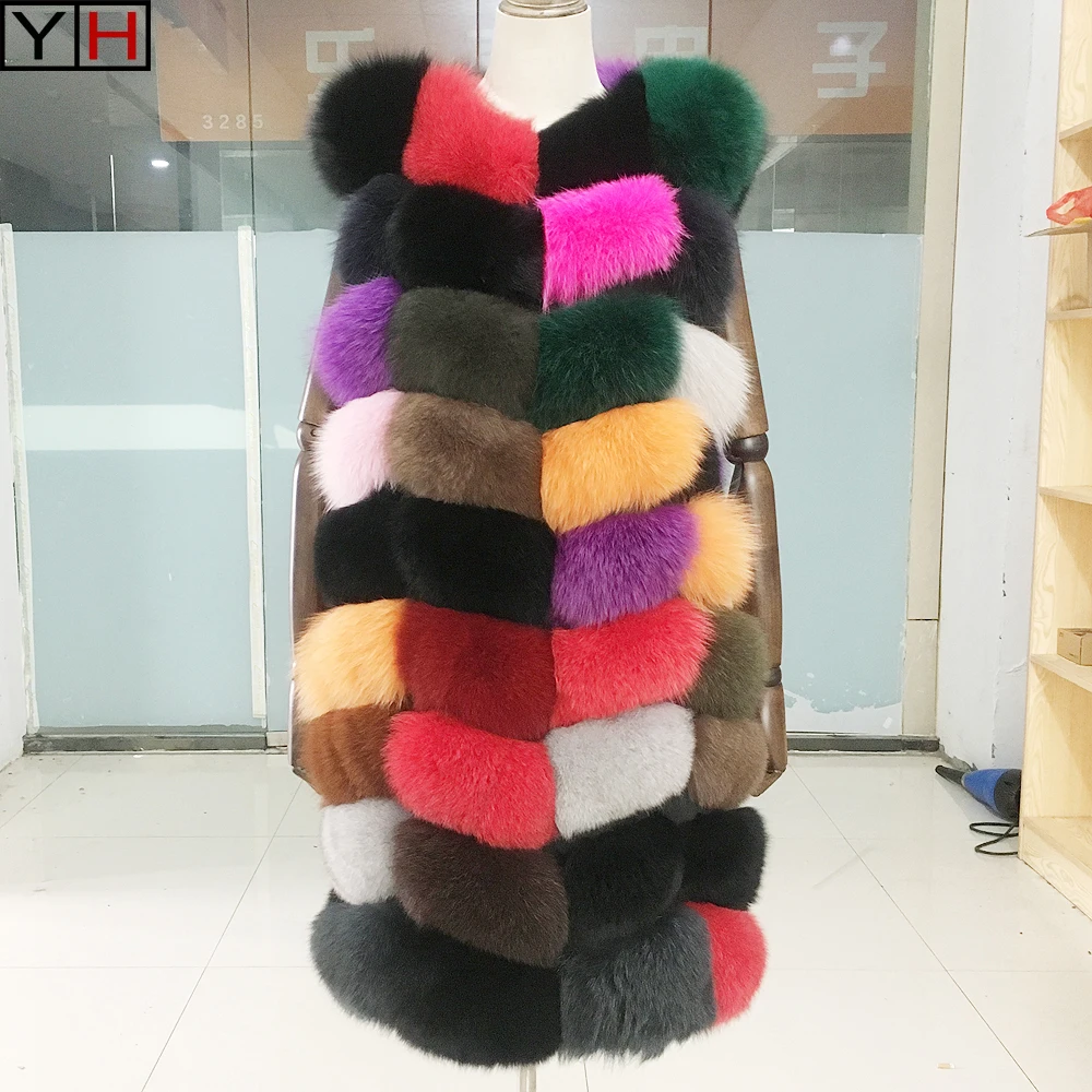 Women winter real natural fox fur vest girl casual real fox fur coat colorful sleeveless natural fur jacket waistcoat
Women winter real natural fox fur vest girl casual real fox fur coat colorful sleeveless natural fur jacket waistcoat