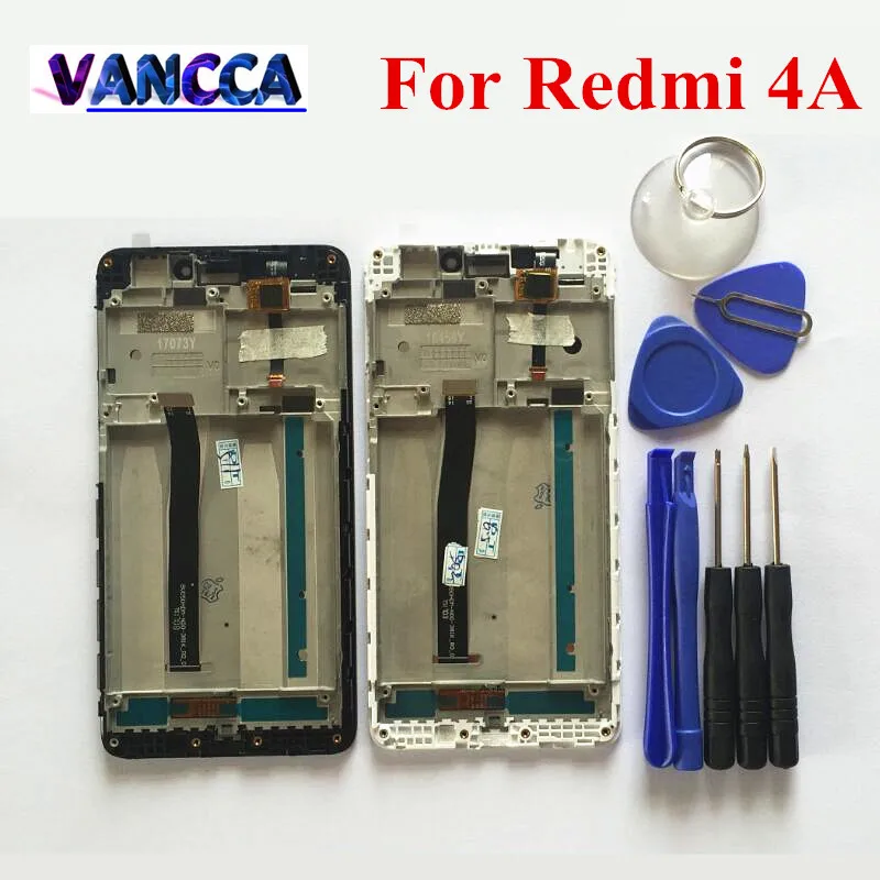 Touch Screen Glass Sensor Panel LCD Display Digitizer Assembly For Xiaomi Redmi 4A 5.0 inch 1280*720 Frame with Free Tools
Touch Screen Glass Sensor Panel LCD Display Digitizer Assembly For Xiaomi Redmi 4A 5.0 inch 1280*720 Frame with Free Tools