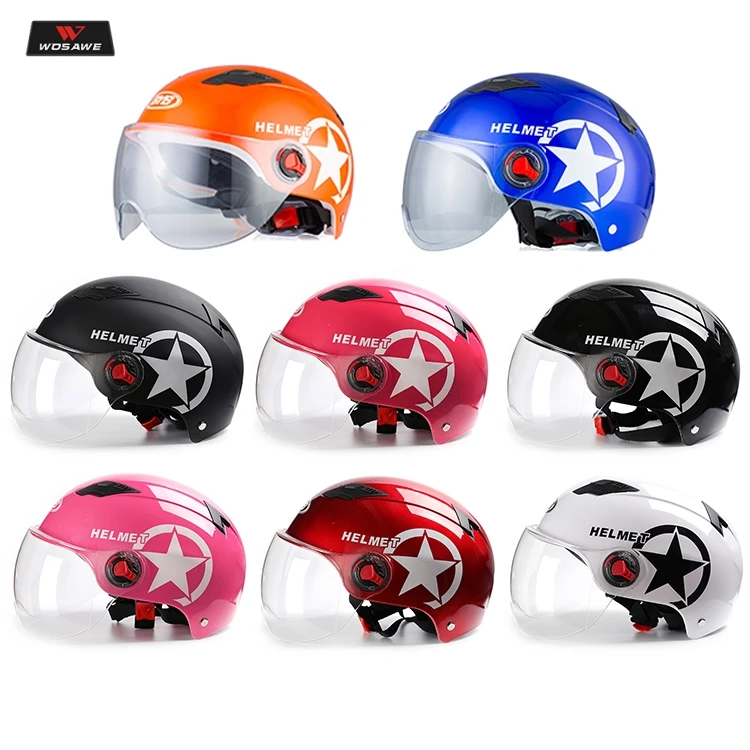 Motorcycle Helmet Scooter Bike Open Face Half Baseball Cap Anti-UV Safety Hard Hat Motocross Helmet Multiple Color Protect
Motorcycle Helmet Scooter Bike Open Face Half Baseball Cap Anti-UV Safety Hard Hat Motocross Helmet Multiple Color Protect