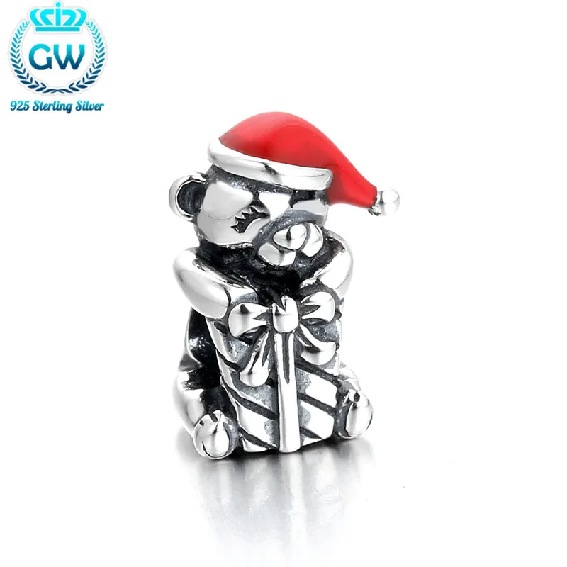 Newly 925 Sterling Silver Merry Christmas Bear Diy Jewelry Beads For Women's Christmas Gift Brand Gw Jewellery D206-30
Newly 925 Sterling Silver Merry Christmas Bear Diy Jewelry Beads For Women's Christmas Gift Brand Gw Jewellery D206-30