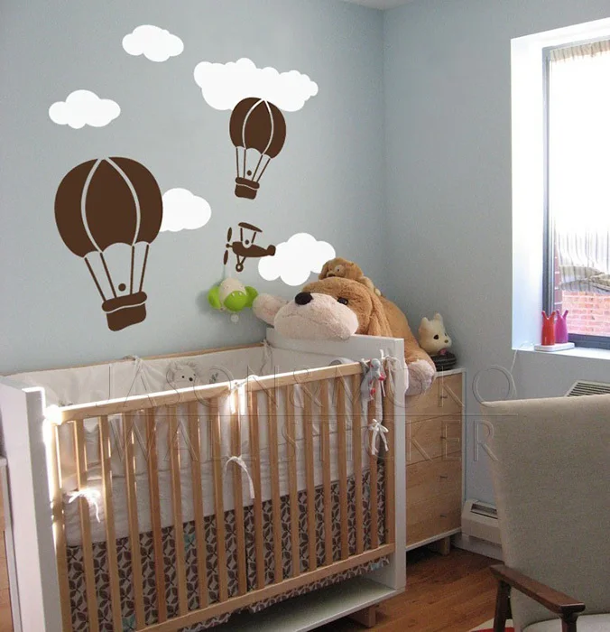 Hot Air Balloon Aviation Set - Vinyl Wall Art Decal Sticker kids for home mural wallpaper decoration 60*90CM Free shipping
Hot Air Balloon Aviation Set - Vinyl Wall Art Decal Sticker kids for home mural wallpaper decoration 60*90CM Free shipping