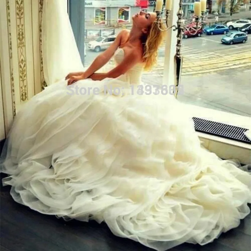 Real Picture 2019 Wedding Dresses Sexy Vestido De Noiva Fashionable Romantic Bride Ball Gown Beading Sash Organza Bandage Dress
Real Picture 2019 Wedding Dresses Sexy Vestido De Noiva Fashionable Romantic Bride Ball Gown Beading Sash Organza Bandage Dress