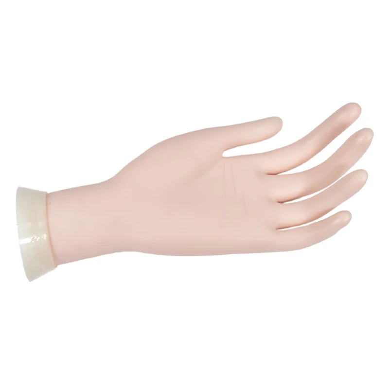 1Pcs Flexible Soft Plastic Flectional Mannequin Model Painting Practice Nail Art Fake Hand for Training Nail Art Design Can Bend (13)