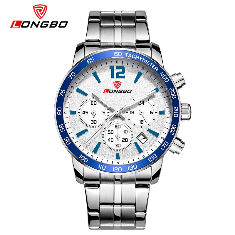 2018 Longbo Luxury Men Genuine Leather And Stainless Steel Band Sports Quartz Watches For Male Leisure Watch Relogio Masculino
2018 Longbo Luxury Men Genuine Leather And Stainless Steel Band Sports Quartz Watches For Male Leisure Watch Relogio Masculino