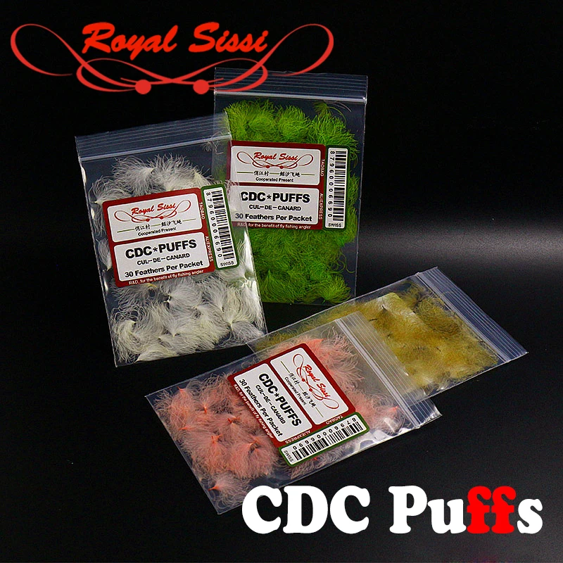 New 8 optional colors CDC puffs professional fly tying feathers for emergers and dry flies Cul De Canard duck butt oiler feather
New 8 optional colors CDC puffs professional fly tying feathers for emergers and dry flies Cul De Canard duck butt oiler feather