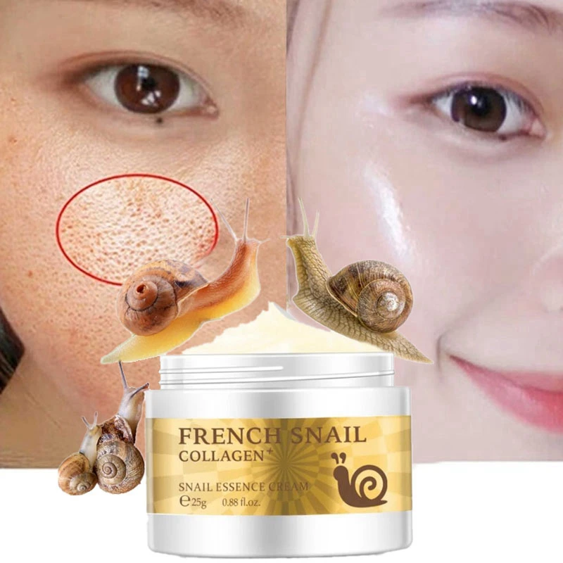 Face Primer Base Makeup Snail Essence Cream Hyaluronic Acid Collagen Whitening Pores Minimizer Skin Soft Smooth Repair
Face Primer Base Makeup Snail Essence Cream Hyaluronic Acid Collagen Whitening Pores Minimizer Skin Soft Smooth Repair